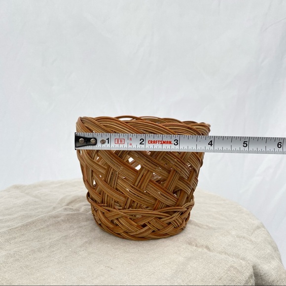 Small Catch-All Rattan Wicker Basket - Picture 8 of 11